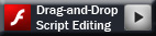 Drag-and-drop linker script editing
